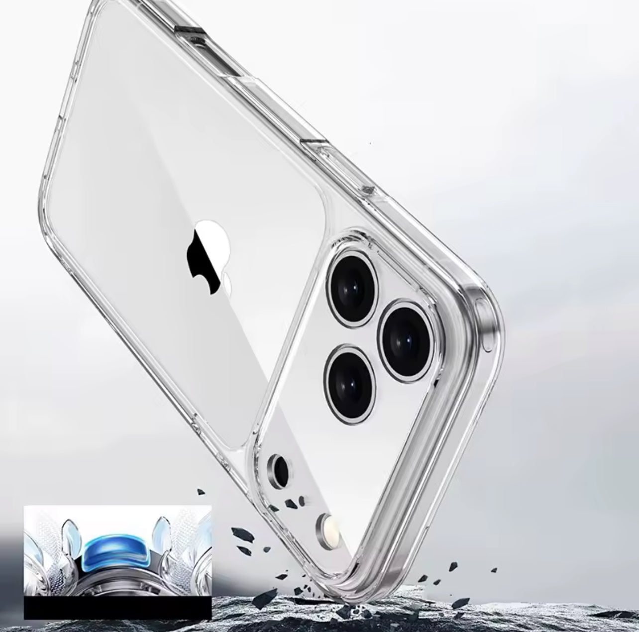 Space Collection Softshell Clear AirPillow Phone Case- Apple iPhone 17 Series Space Collection Softshell Clear AirPillow Phone Case- Apple iPhone 17 Series